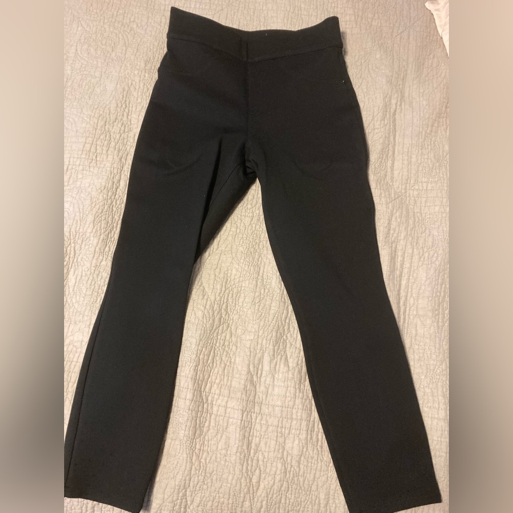 Black size small petite spanx pants worn only once